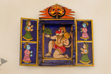 कथनिक ☀ Kaavad a Wooden Shrine { Single piece } ~ 125